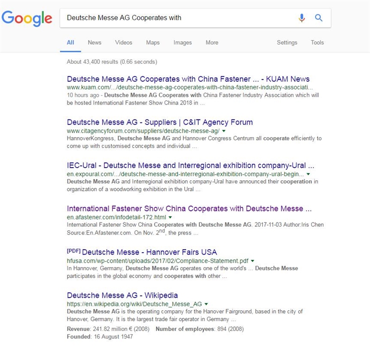 International Fastener Show China