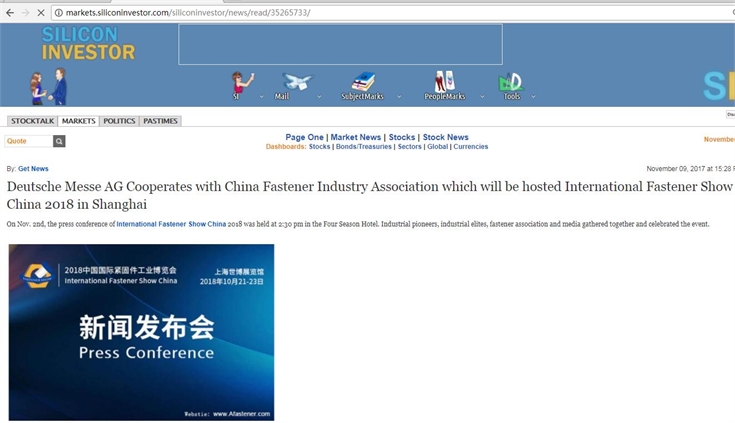 International Fastener Show China