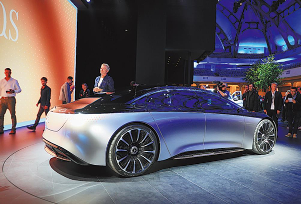 MercedesBenz Vision EQS electric car,Fastener Expo Shanghai, International Fastener Show China